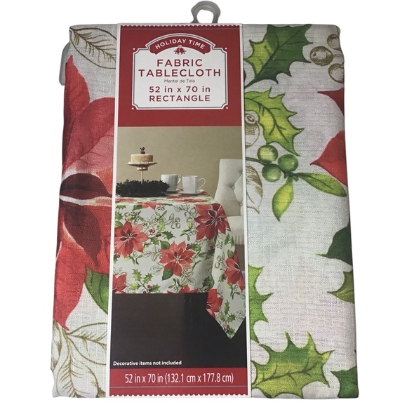 Potholder Towel Table Cloth Cracker Berral Holiday Fabric Rectangle Christmas - Picture 2 of 15